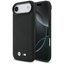   BMW M steppelt logóval ellátott tok MagSafe iPhone 17 Air készülékhez fekete