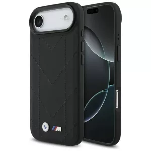 BMW M steppelt logóval ellátott tok MagSafe iPhone 17 Air készülékhez fekete
