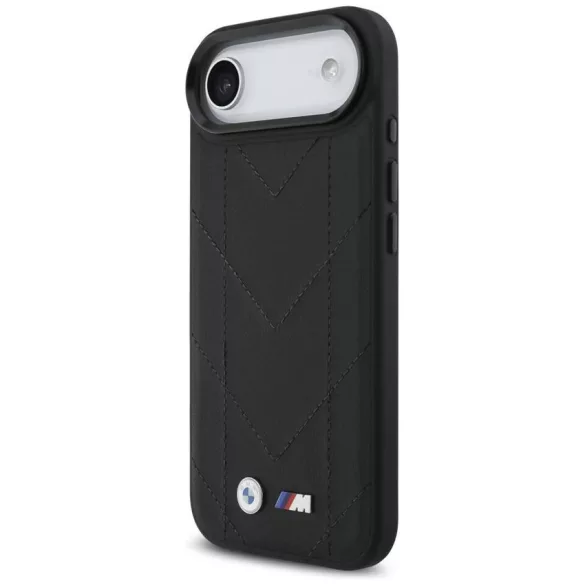 BMW M steppelt logóval ellátott tok MagSafe iPhone 17 Air készülékhez fekete