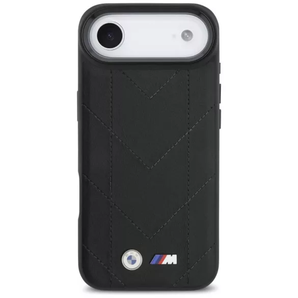 BMW M steppelt logóval ellátott tok MagSafe iPhone 17 Air készülékhez fekete