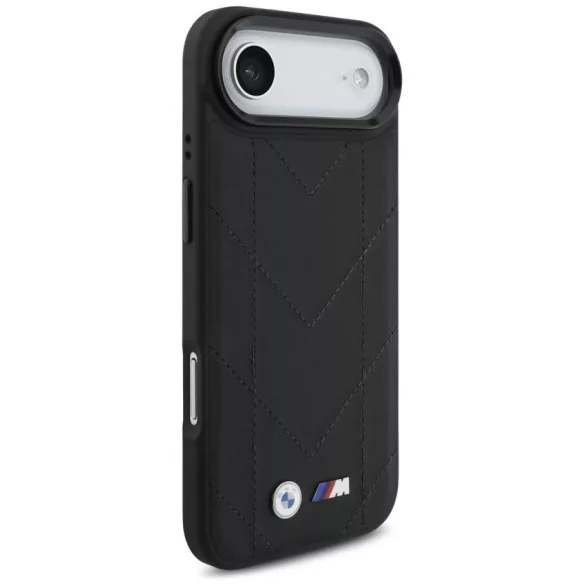 BMW M steppelt logóval ellátott tok MagSafe iPhone 17 Air készülékhez fekete