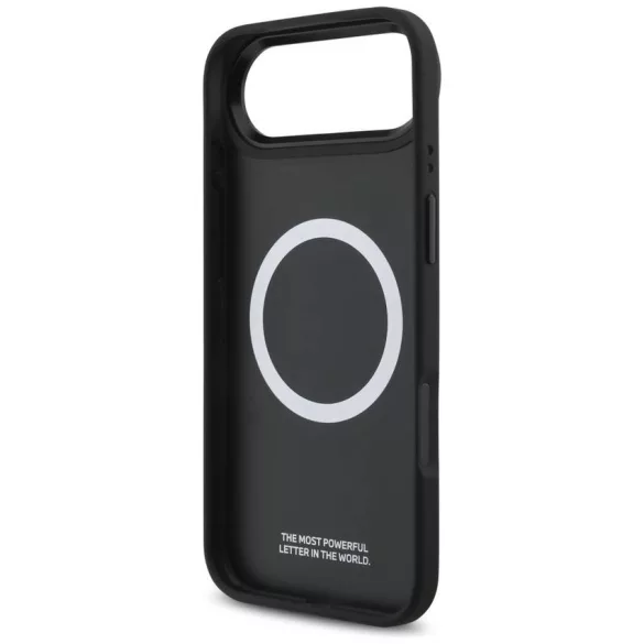 BMW M steppelt logóval ellátott tok MagSafe iPhone 17 Air készülékhez fekete