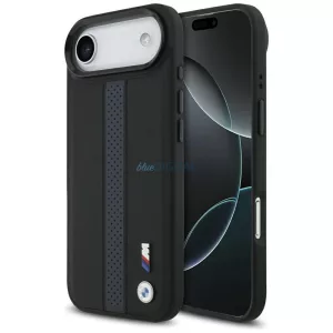 BMW M perforált csíkos logóval ellátott tok MagSafe iPhone Air készülékhez kék