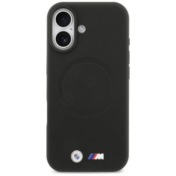 BMW M FW fém logó MagSafe tok iPhone 17 Fekete