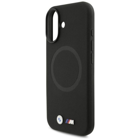 BMW M FW fém logó MagSafe tok iPhone 17 Fekete