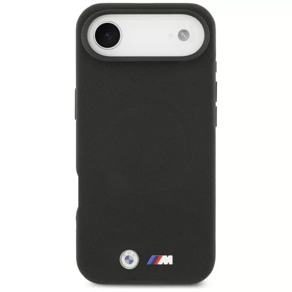BMW M FW fém logó MagSafe tok iPhone Airhez Fekete