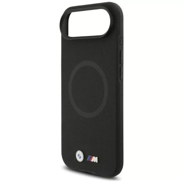 BMW M FW fém logó MagSafe tok iPhone Airhez Fekete