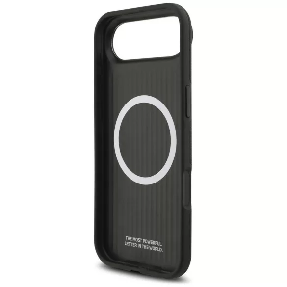 BMW M FW fém logó MagSafe tok iPhone Airhez Fekete