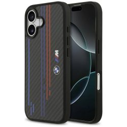 BMW M Kevlar Lines & Logo MagSafe tok iPhone 17 fekete