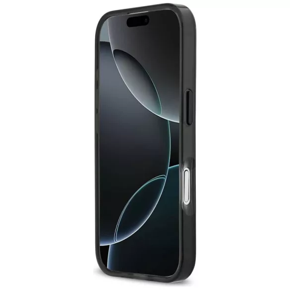 BMW M IML fém gombok tricolor Lines MagSafe tok iPhone 17 fekete