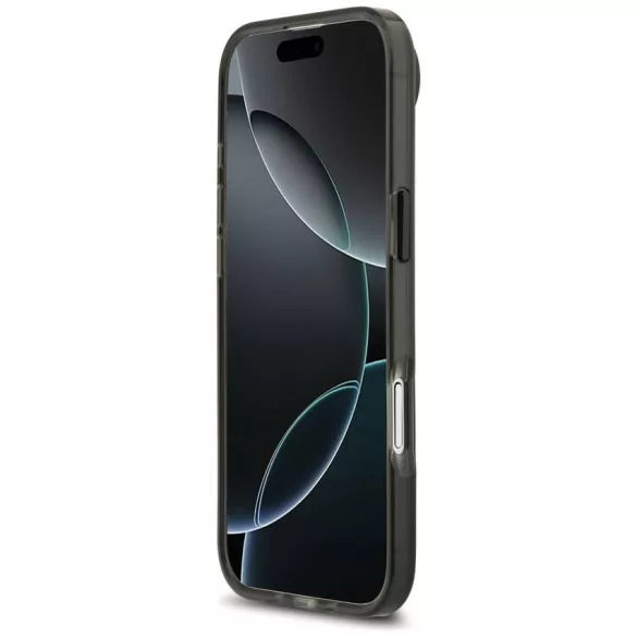 BMW M IML fém gombok trikolor vonalak MagSafe Case iPhone Air fekete