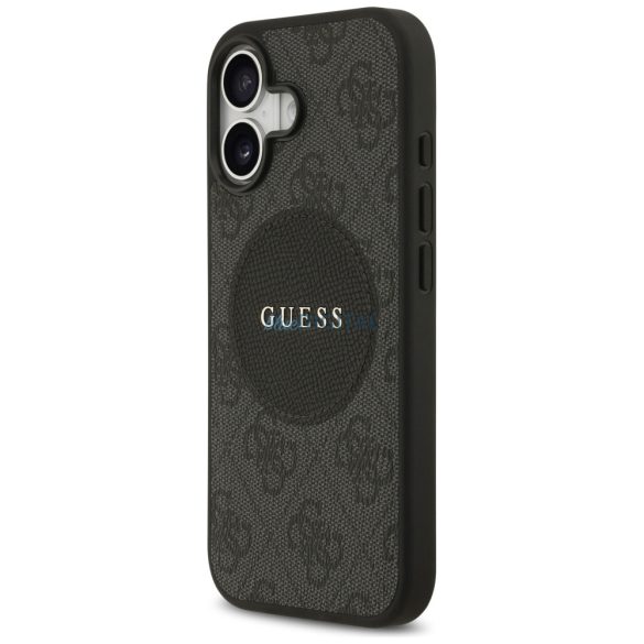 Tojás Guess 4G Circle Classic Logo MagSafe iPhone 17 fekete