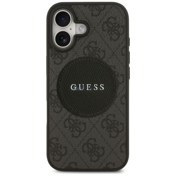 Tojás Guess 4G Circle Classic Logo MagSafe iPhone 17 fekete