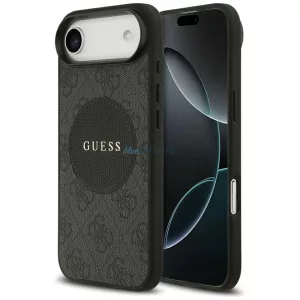 tok Guess 4G Circle Classic Logo MagSafe tok iPhone Air készülékhez fekete