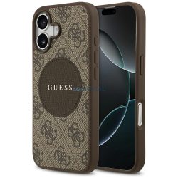 tok Guess 4G Circle Classic Logo MagSafe tok iPhone 17 barna