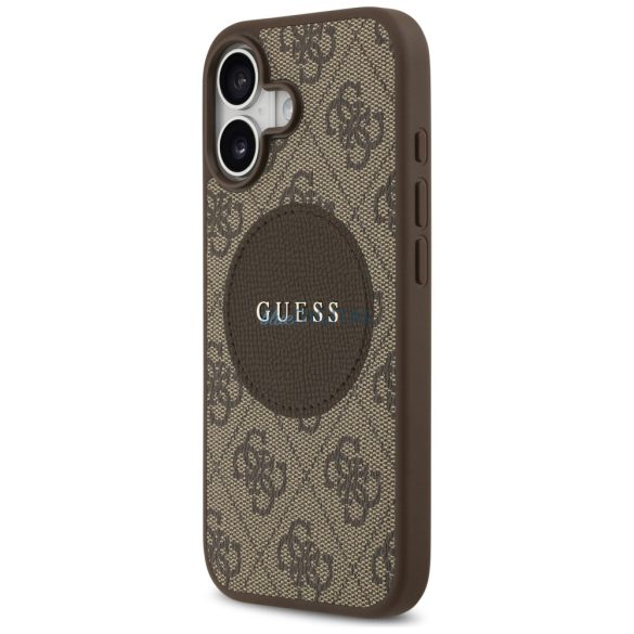 tok Guess 4G Circle Classic Logo MagSafe tok iPhone 17 barna