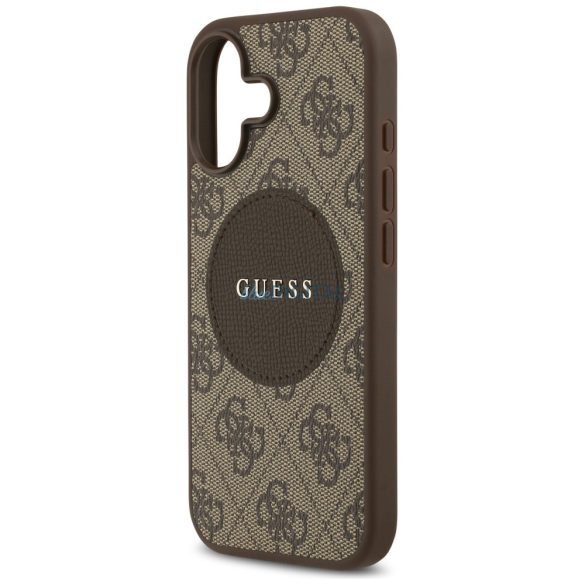 tok Guess 4G Circle Classic Logo MagSafe tok iPhone 17 barna