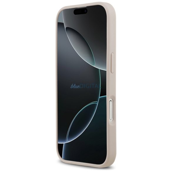 tok Guess 4G Circle Classic Logo MagSafe tok iPhone 17 rózsaszín