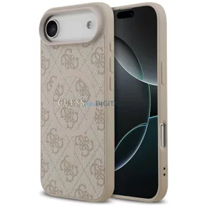 Tojás Guess 4G Ring Classic Logo MagSafe iPhone Air rózsaszín tokhoz