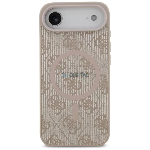 Tojás Guess 4G Ring Classic Logo MagSafe iPhone Air rózsaszín tokhoz