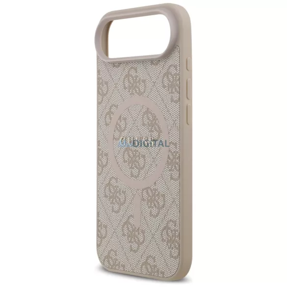Tojás Guess 4G Ring Classic Logo MagSafe iPhone Air rózsaszín tokhoz