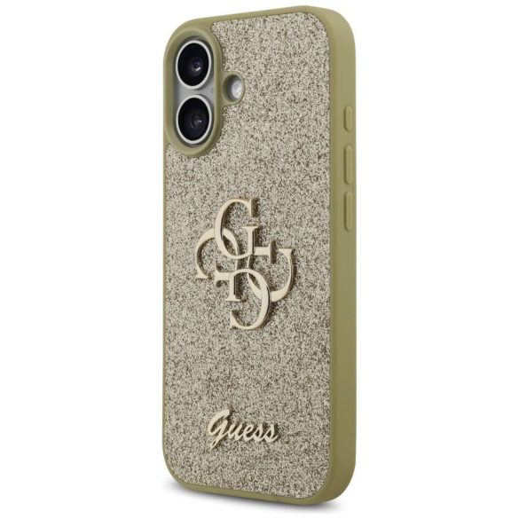 Tojás Guess Fixed Glitter Big 4G iPhone 17 arany