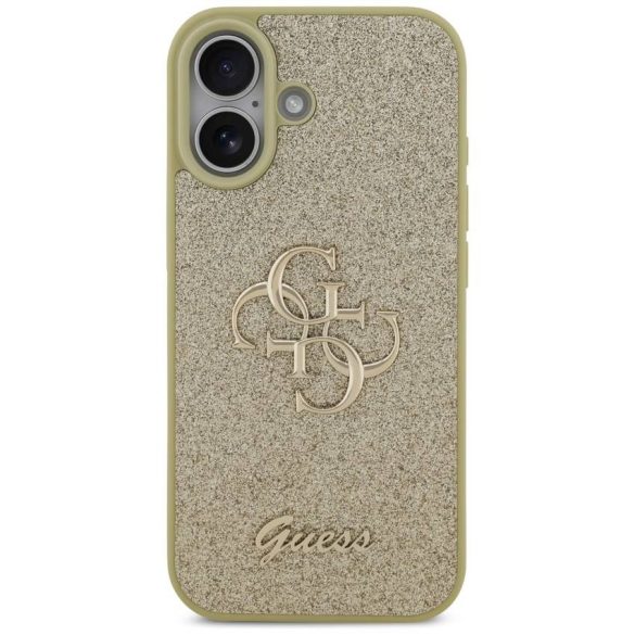 Tojás Guess Fixed Glitter Big 4G iPhone 17 arany