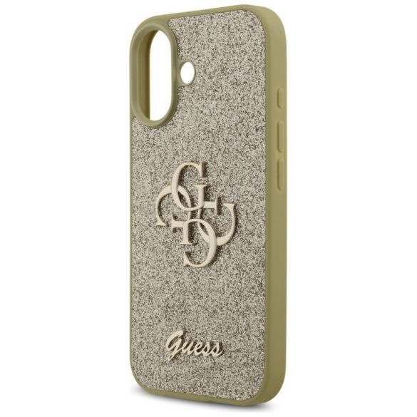 Tojás Guess Fixed Glitter Big 4G iPhone 17 arany