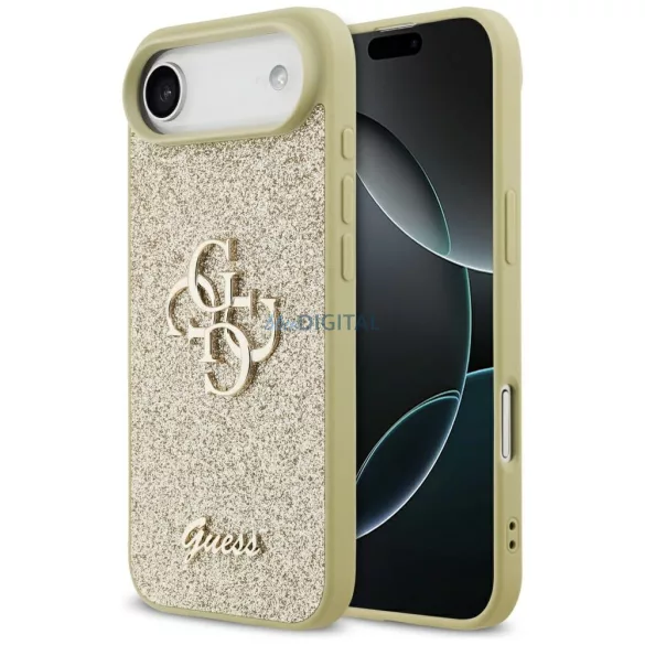 tok Guess Fixed Glitter Big 4G tok iPhone Airhez arany