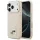 Karl Lagerfeld Karl & Choupette Pins MagSafe tok iPhone 17 Pro bézs színű tokhoz