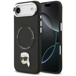 Karl Lagerfeld Karl Pin MagSafe tok iPhone Air, fekete