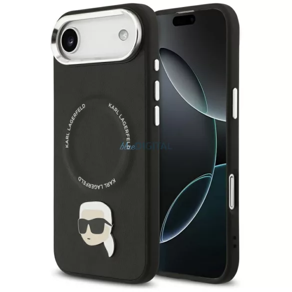 Karl Lagerfeld Karl Pin MagSafe tok iPhone Air, fekete