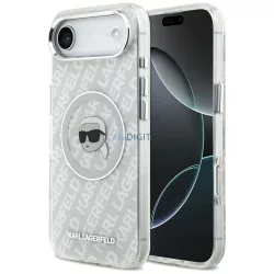  Karl Lagerfeld IML Karl Head Logo MagSafe tok iPhone Air – szürke
