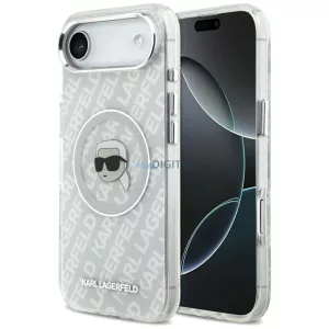 Karl Lagerfeld IML Karl Head Logo MagSafe tok iPhone Air – szürke