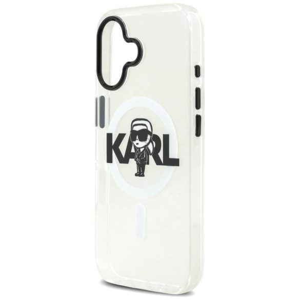 Karl Lagerfeld IML Karl Sketch Logo MagSafe tok iPhone 17 Tiszta