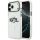 Karl Lagerfeld IML IML Choupette Sketch Logo MagSafe tok iPhone 17 Tiszta