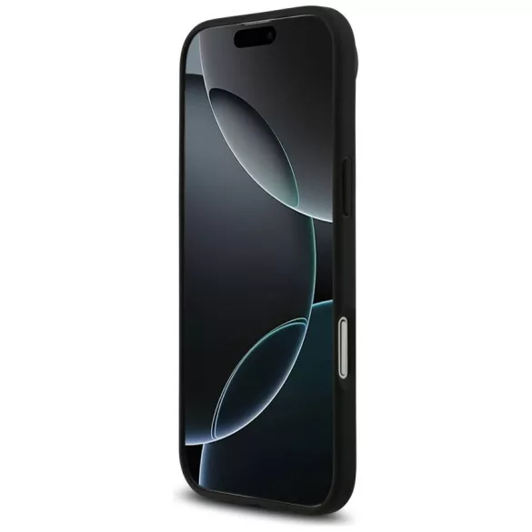 Mercedes bőr nagy Laurel Leave MagSafe tok iPhone Air fekete