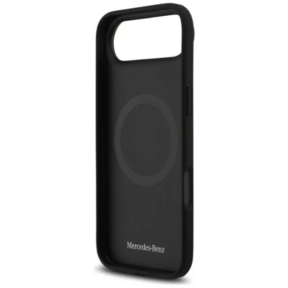 Mercedes bőr nagy Laurel Leave MagSafe tok iPhone Air fekete