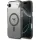 Tok Guess IML Gradient Triangle Logo MagSafe tok iPhone Air, fekete