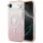 tok Guess IML Gradient Triangle Logo MagSafe iPhone Air rózsaszín tokhoz