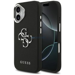 tok Guess szemcsés Big 4G Classic Logo iPhone 17 fekete