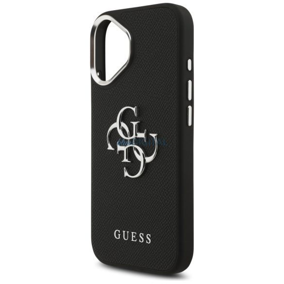 tok Guess szemcsés Big 4G Classic Logo iPhone 17 fekete
