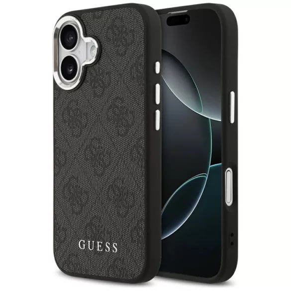 Tojás Guess 4G Classic Logo MagSafe iPhone 17 fekete