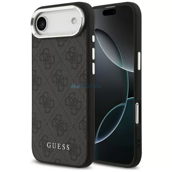 Tojás Guess 4G Classic Logo MagSafe iPhone Air készülékhez fekete