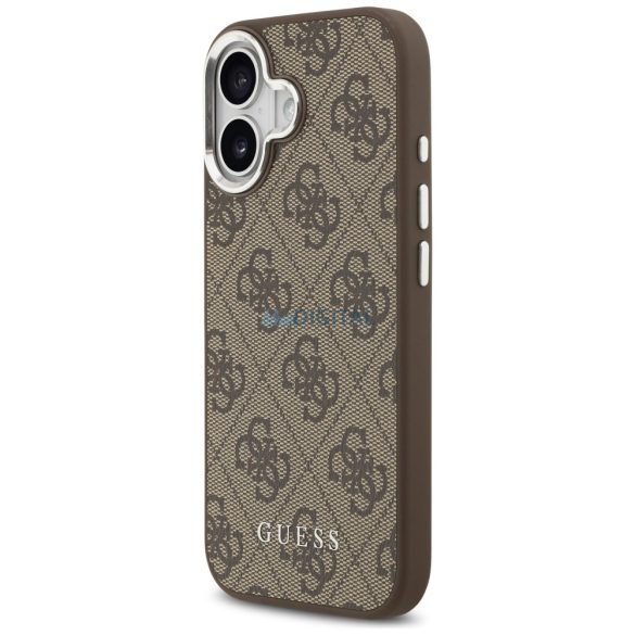 tok Guess 4G Classic Logo MagSafe iPhone 17 barna tokhoz