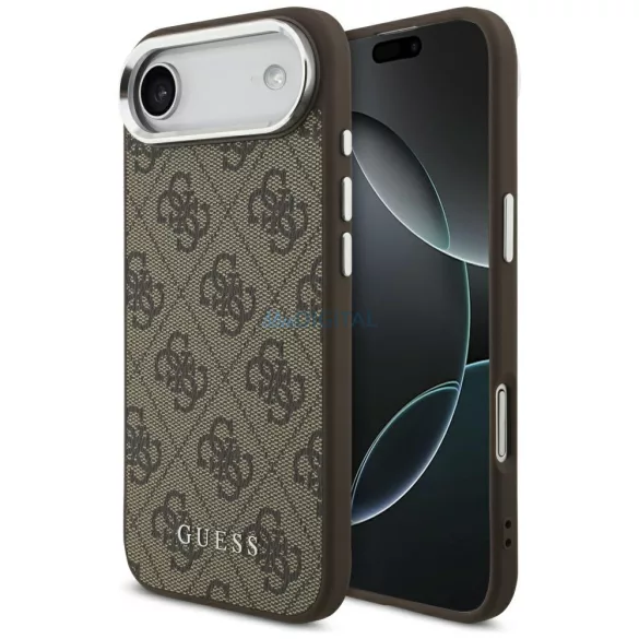 Tojás Guess 4G Classic Logo MagSafe iPhone Air barna színű tokhoz