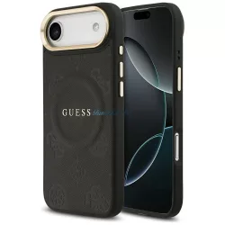 Tok Guess Peony Hot Stamp MagSafe iPhone Air, fekete