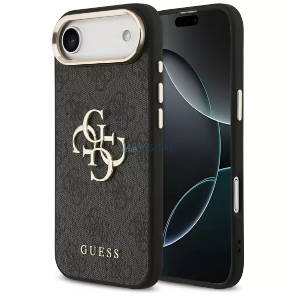 Tok Guess 4G Big 4G Classic Logo iPhone Air, fekete-arany