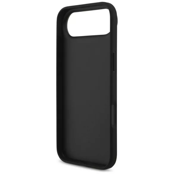 Guess szemcsés Big 4G & Classic Logo tok iPhone Air fekete