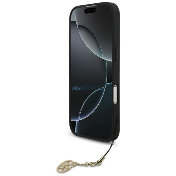 Guess 4G Charms Collection MagSafe tok iPhone 17 készülékhez fekete
